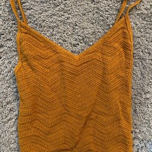 Knitted tank